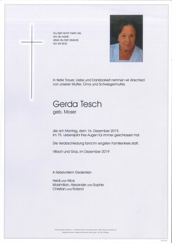 Gerda Tesch
