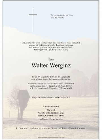 Walter Werginz