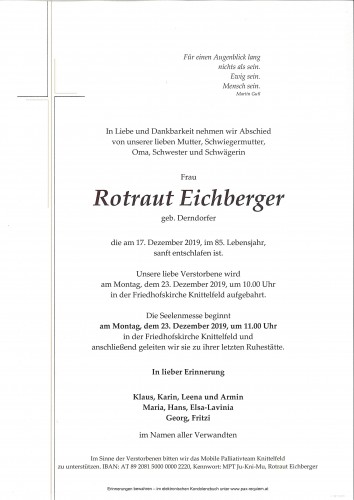 Rotraut Eichberger