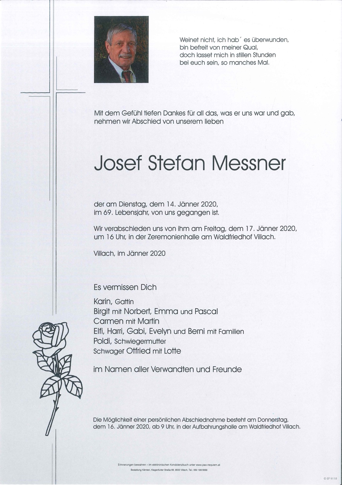 Parte Josef Stefan Messner
