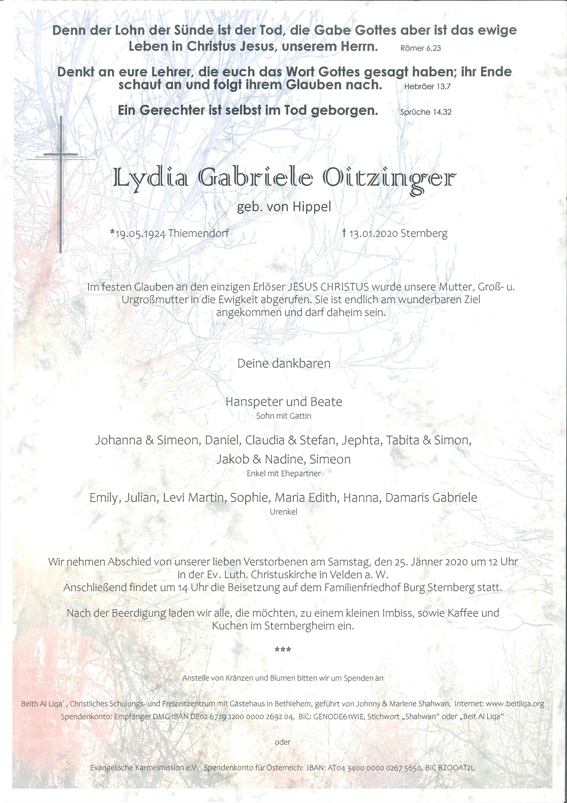 Parte Lydia Gabriele Oitzinger