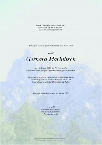 Gerhard Marinitsch