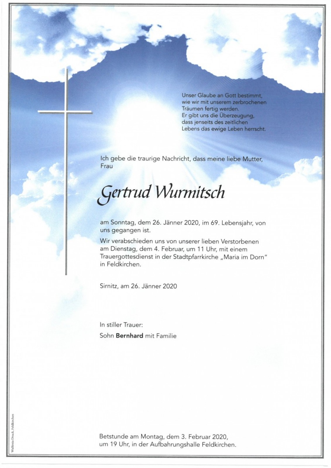 Parte Gertrud Wurmitsch