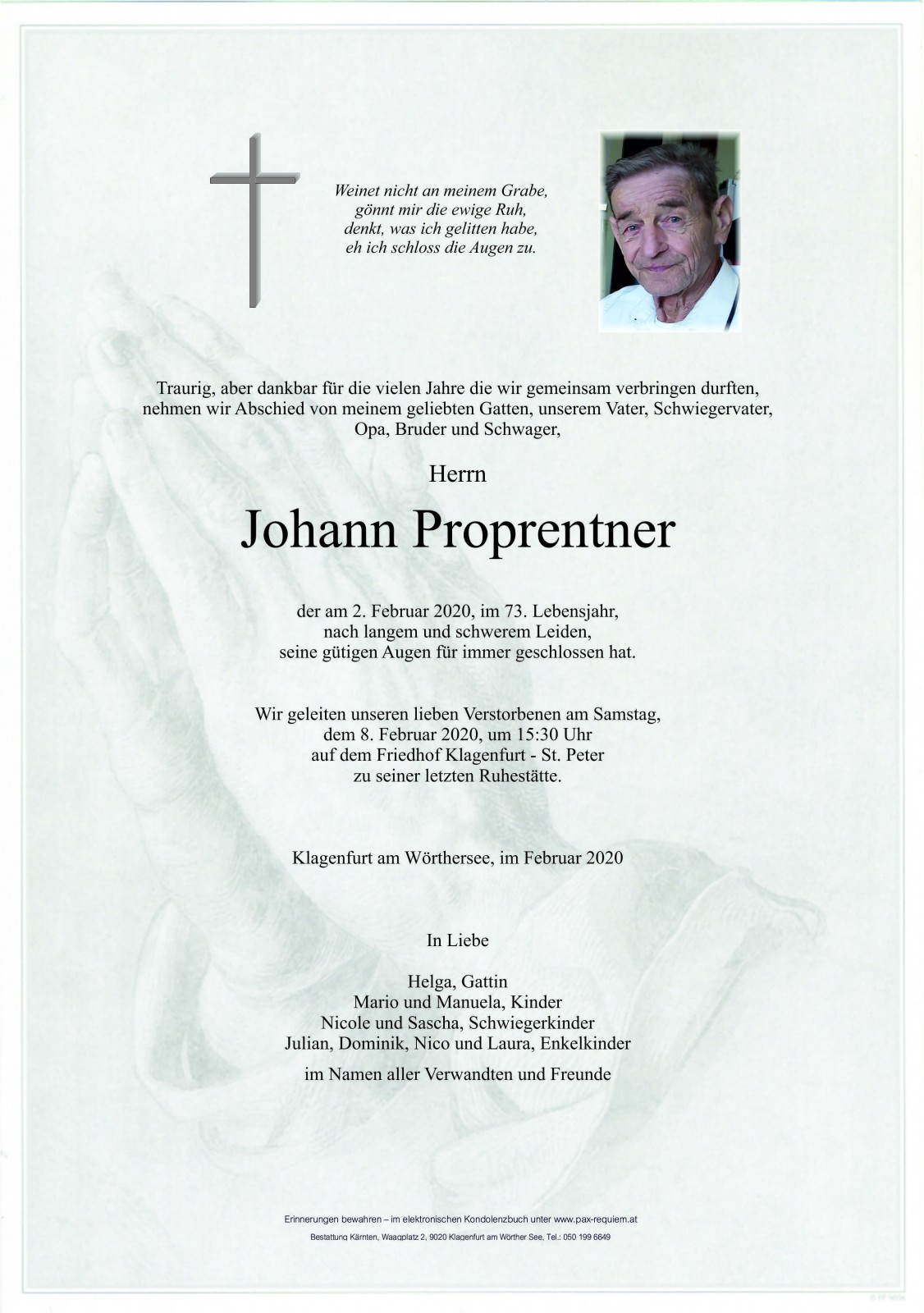 Parte Johann Proprentner