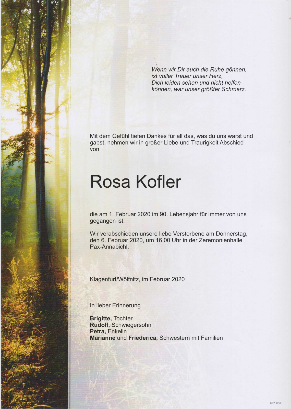 Parte Rosa Kofler
