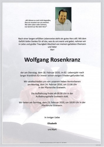 Wolfgang Rosenkranz