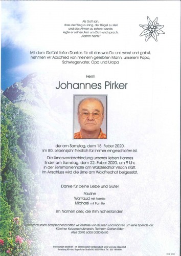 Johannes Pirker