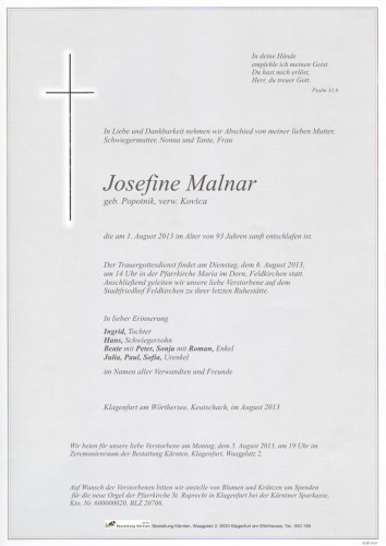 Josefine Malnar