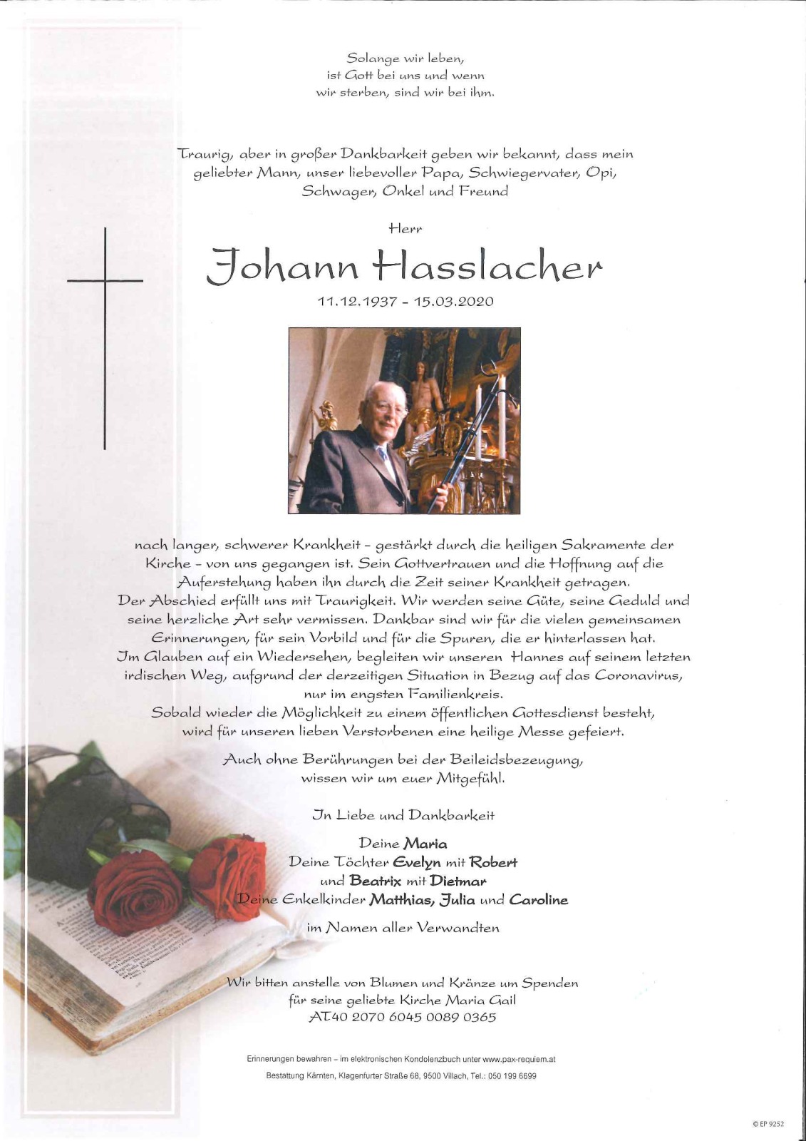 Parte Johann Hasslacher
