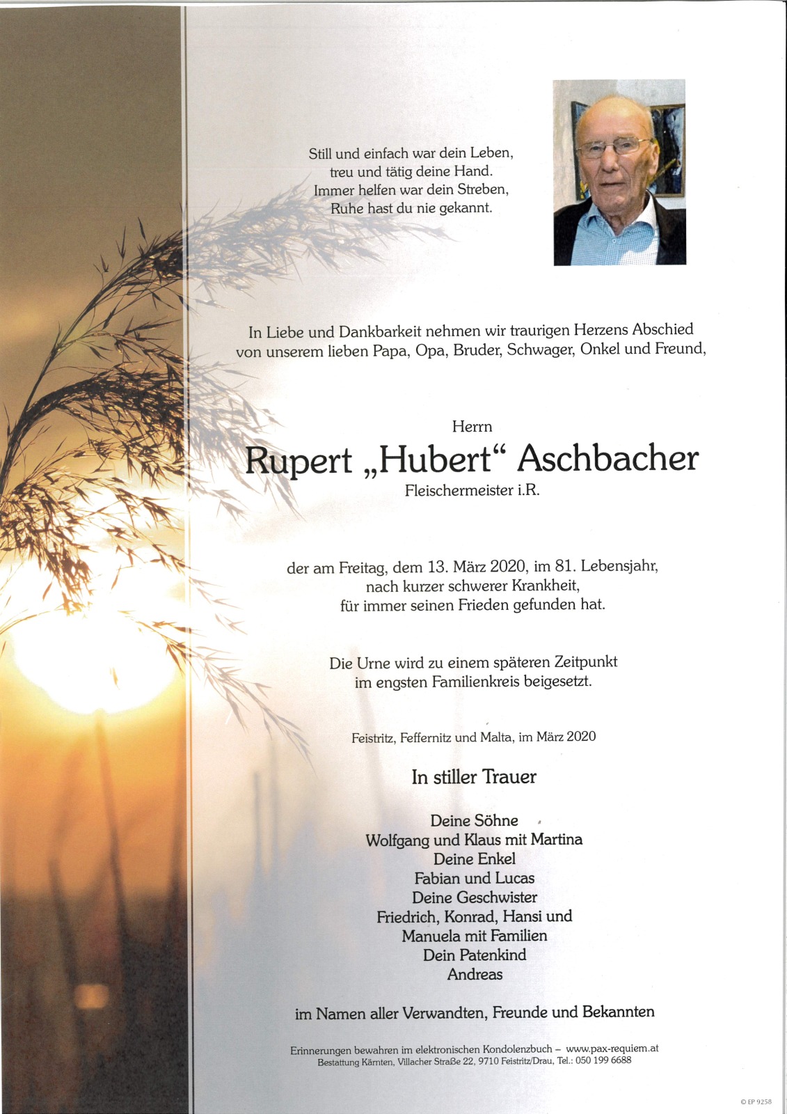 Parte Rupert "Hubert" Aschbacher