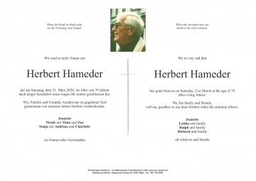 Herbert Hameder