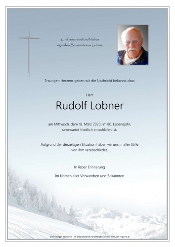Rudolf Lobner