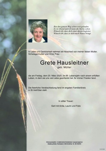 Grete Hausleitner
