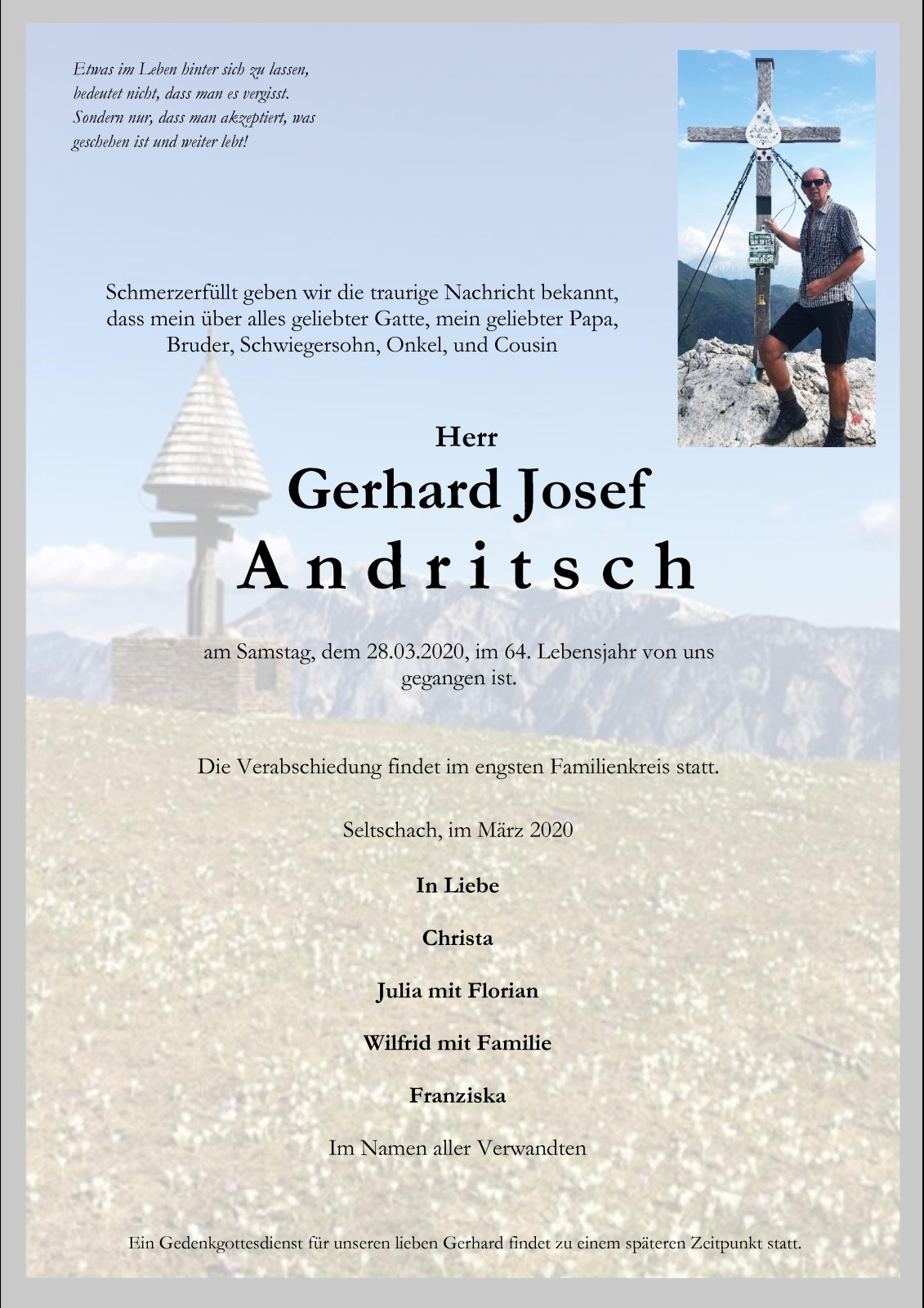 Parte Gerhard Josef Andritsch