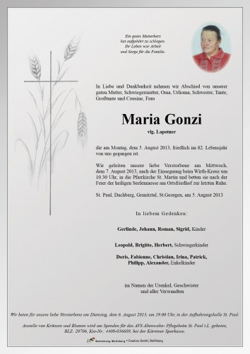 Maria Gonzi