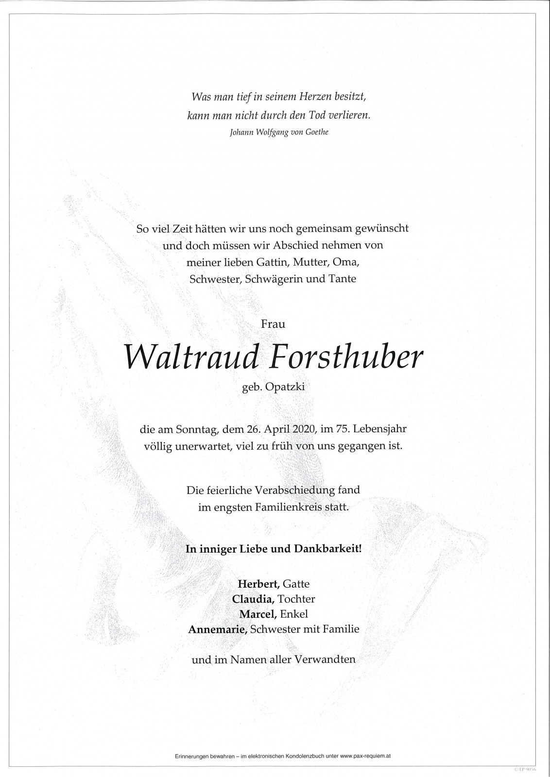 Parte Waltraud Forsthuber