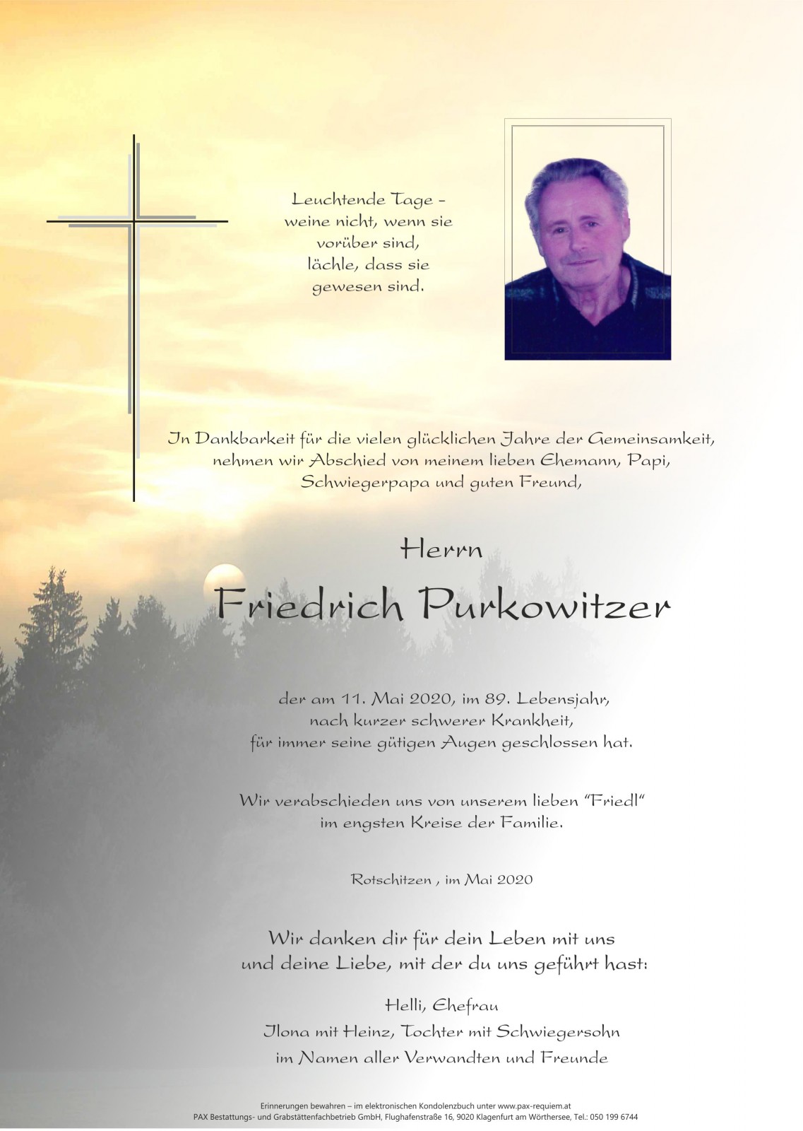 Parte Friedrich Purkowitzer