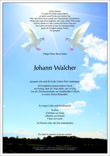 Johann Walcher