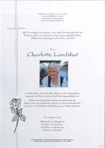 Charlotte Landshut