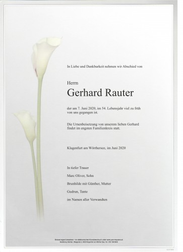 Gerhard Rauter