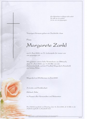 Margarete Zankl