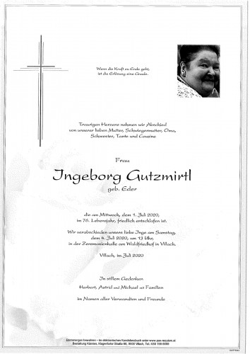 Ingeborg Gutzmirtl