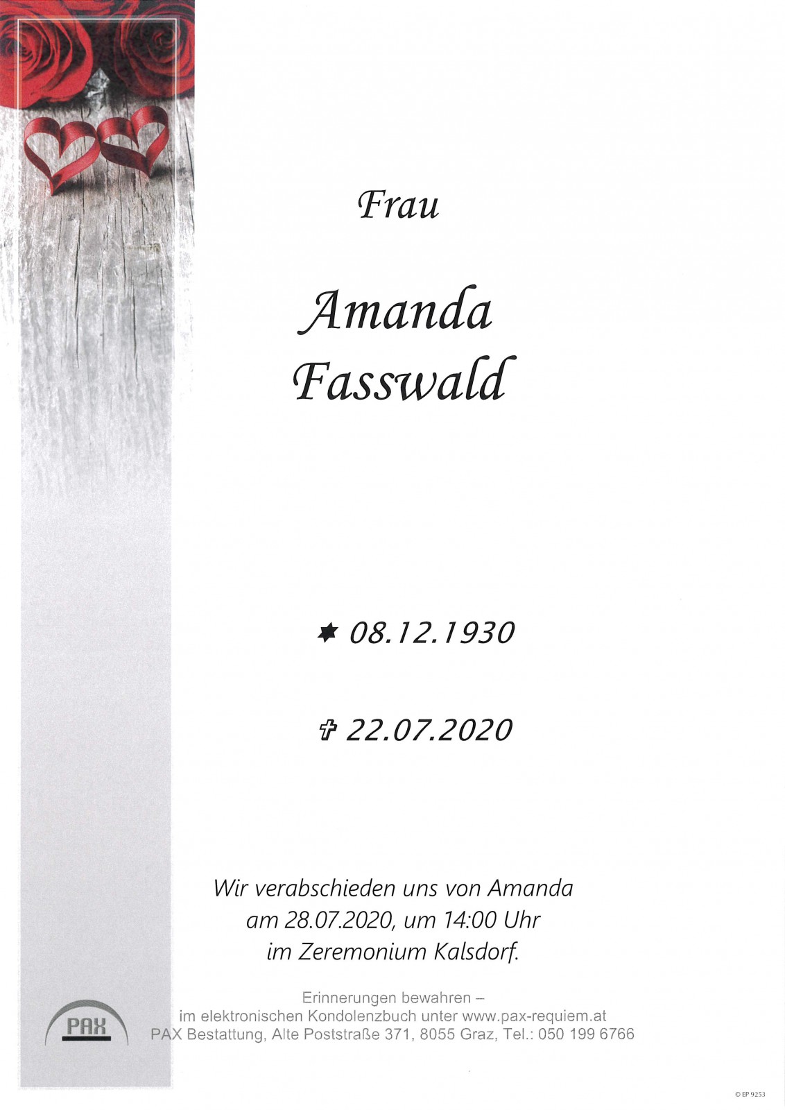 Parte Amanda Fasswald
