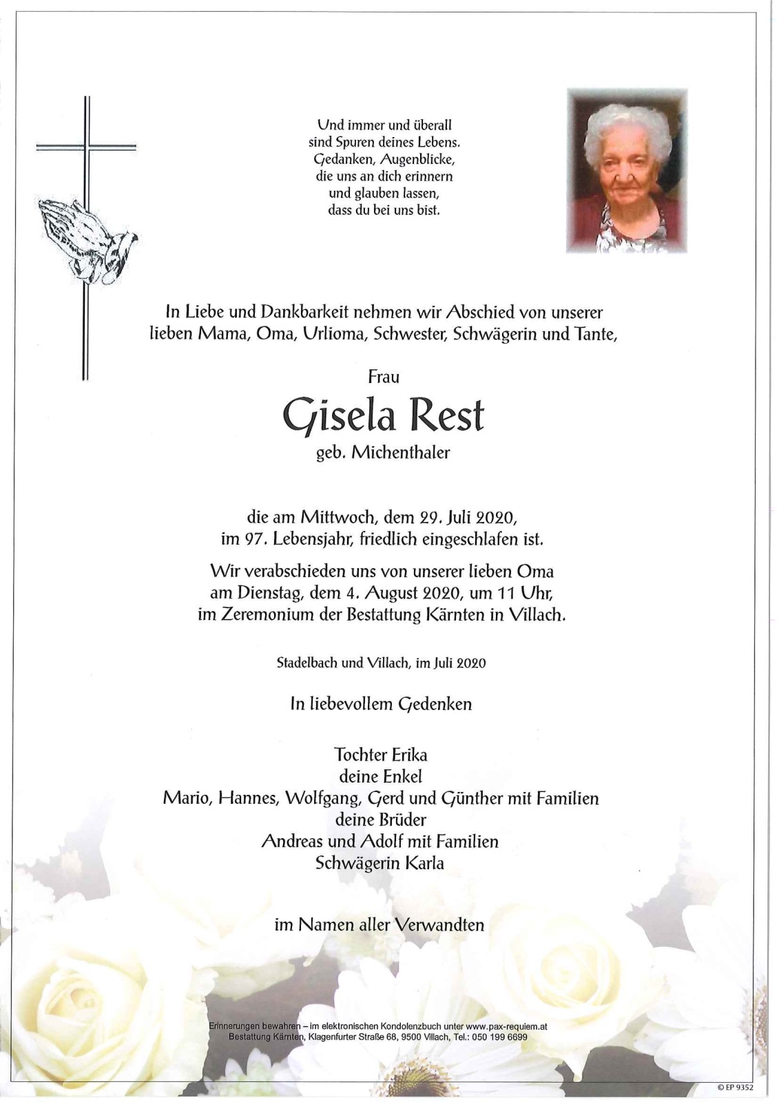 Parte Gisela Rest