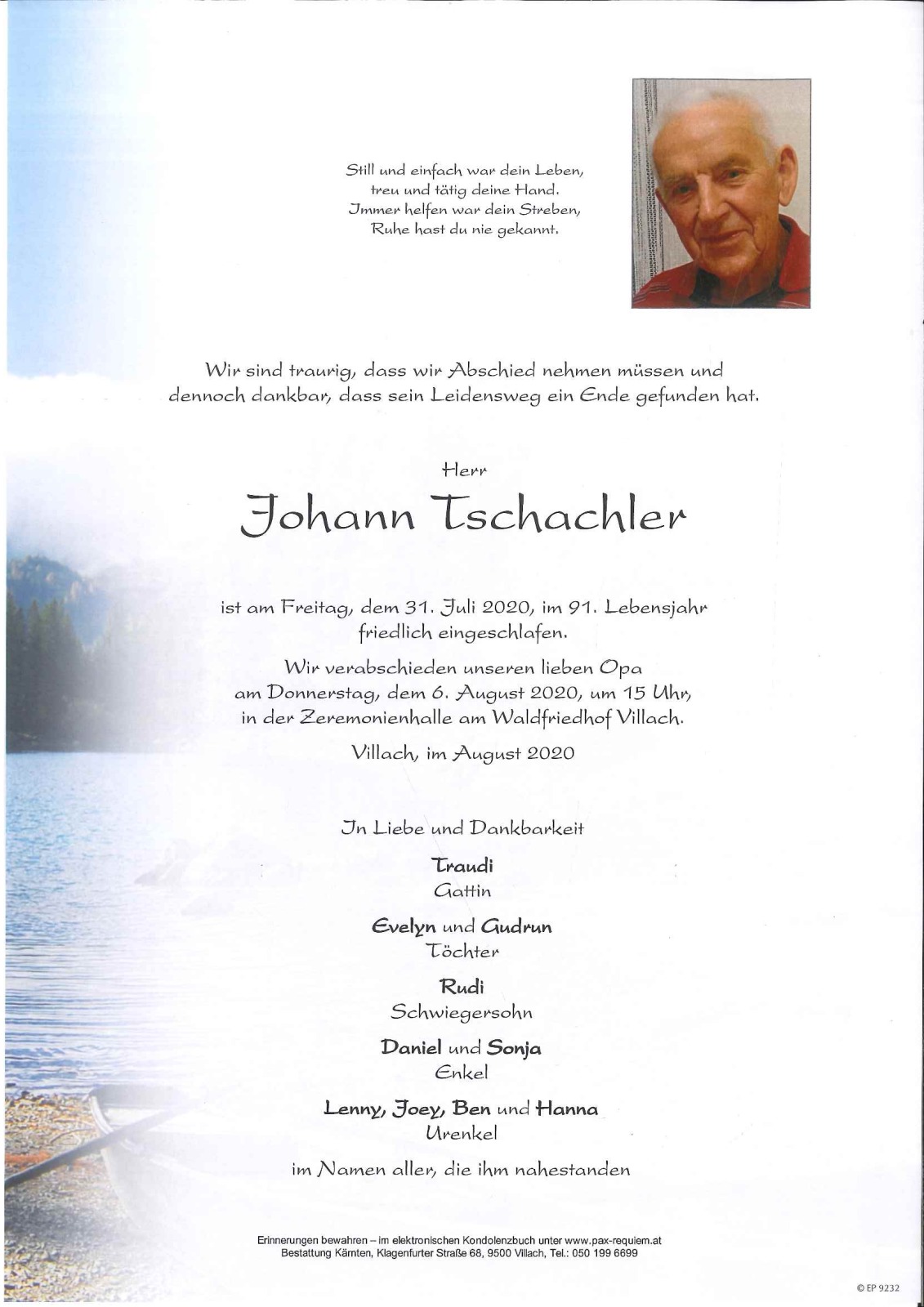 Parte Johann Tschachler