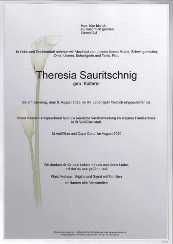 Theresia Sauritschnig