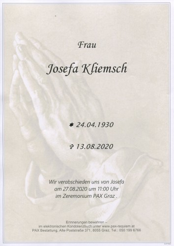 Josefa Kliemsch
