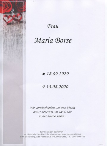 Maria Borse