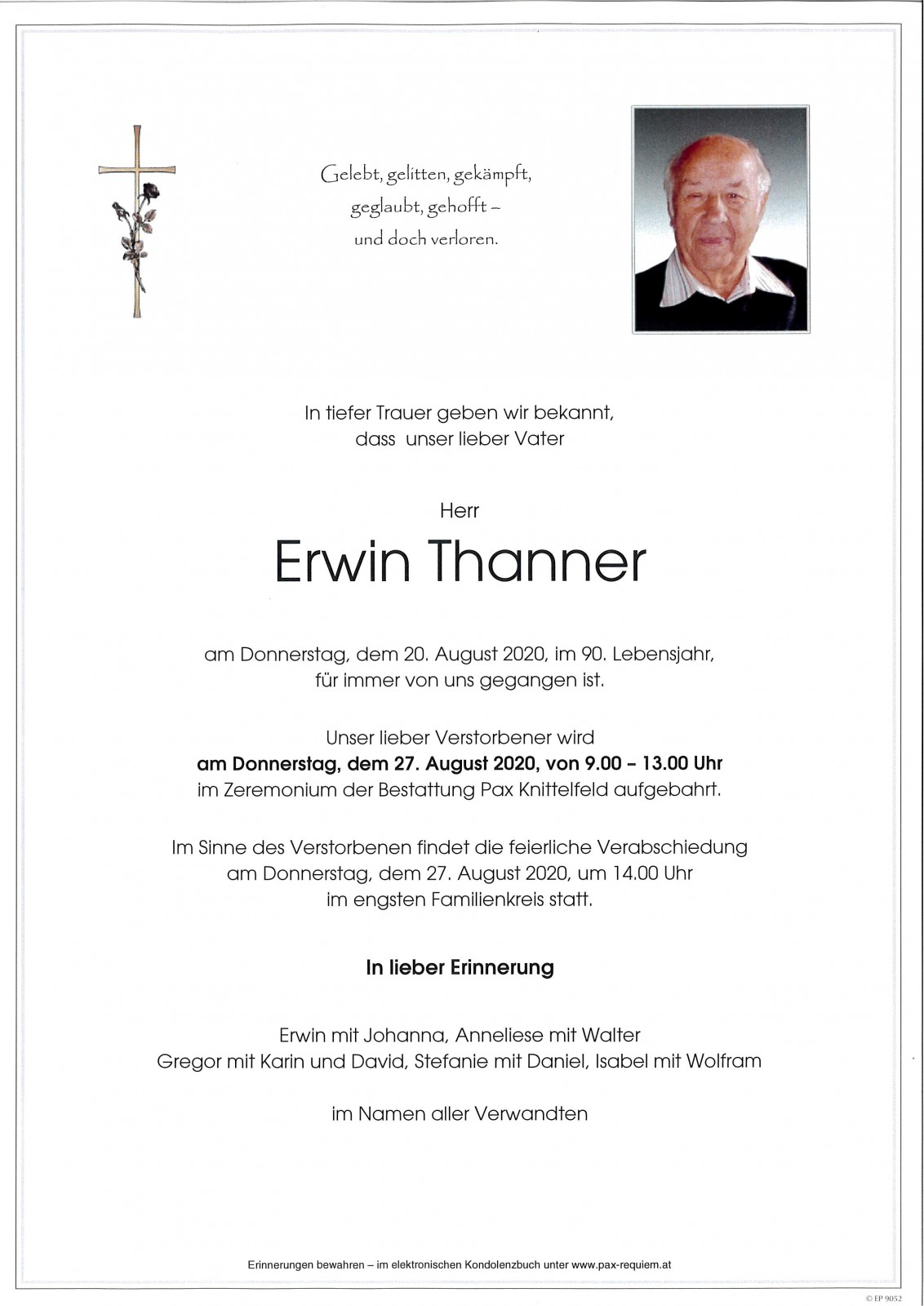 Parte Erwin Thanner
