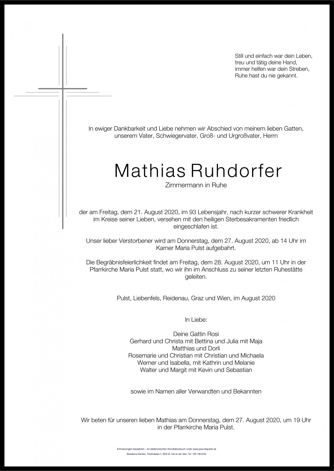 Parte Ruhdorfer Mathias