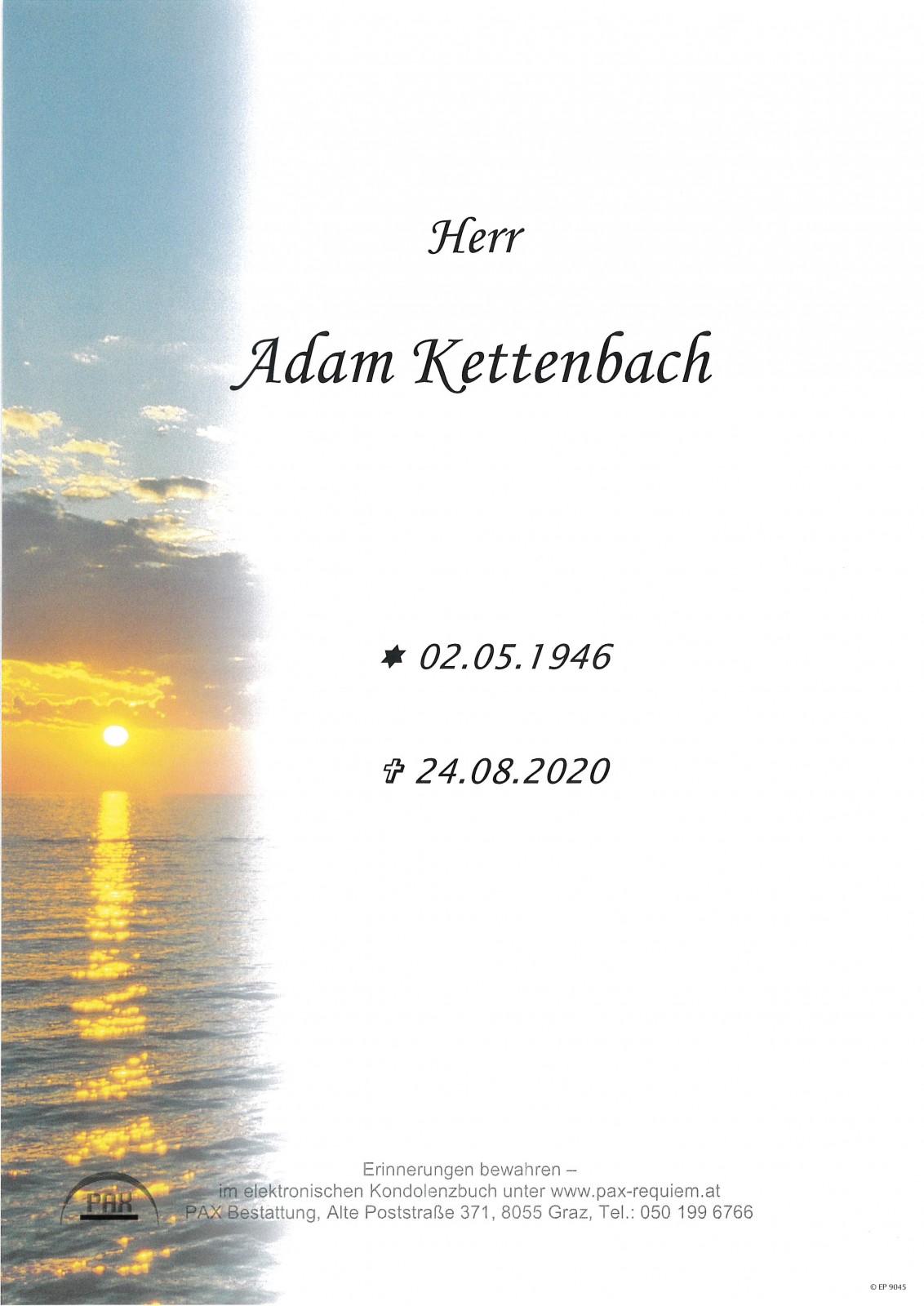 Parte Adam Kettenbach