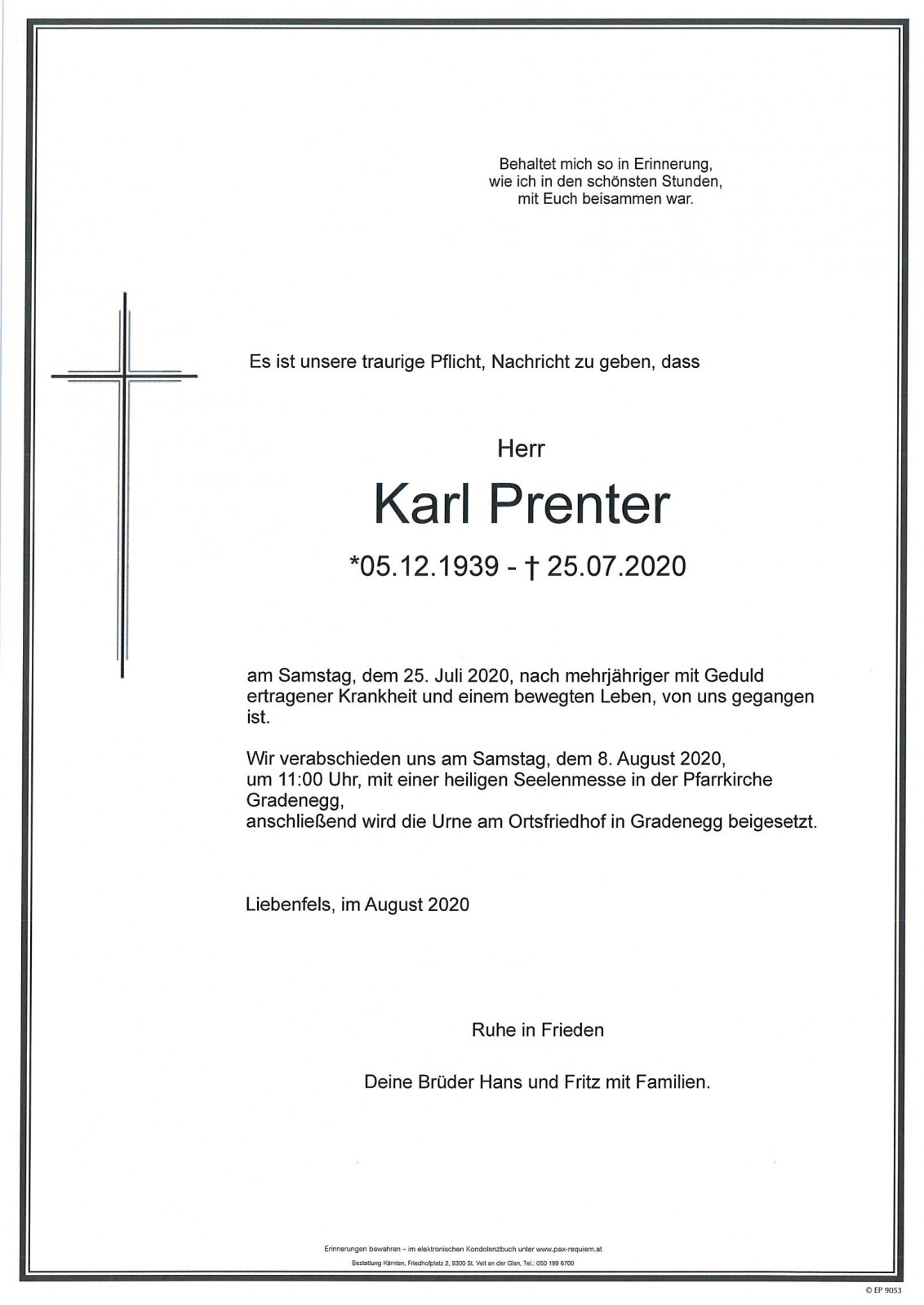 Parte Karl Prenter