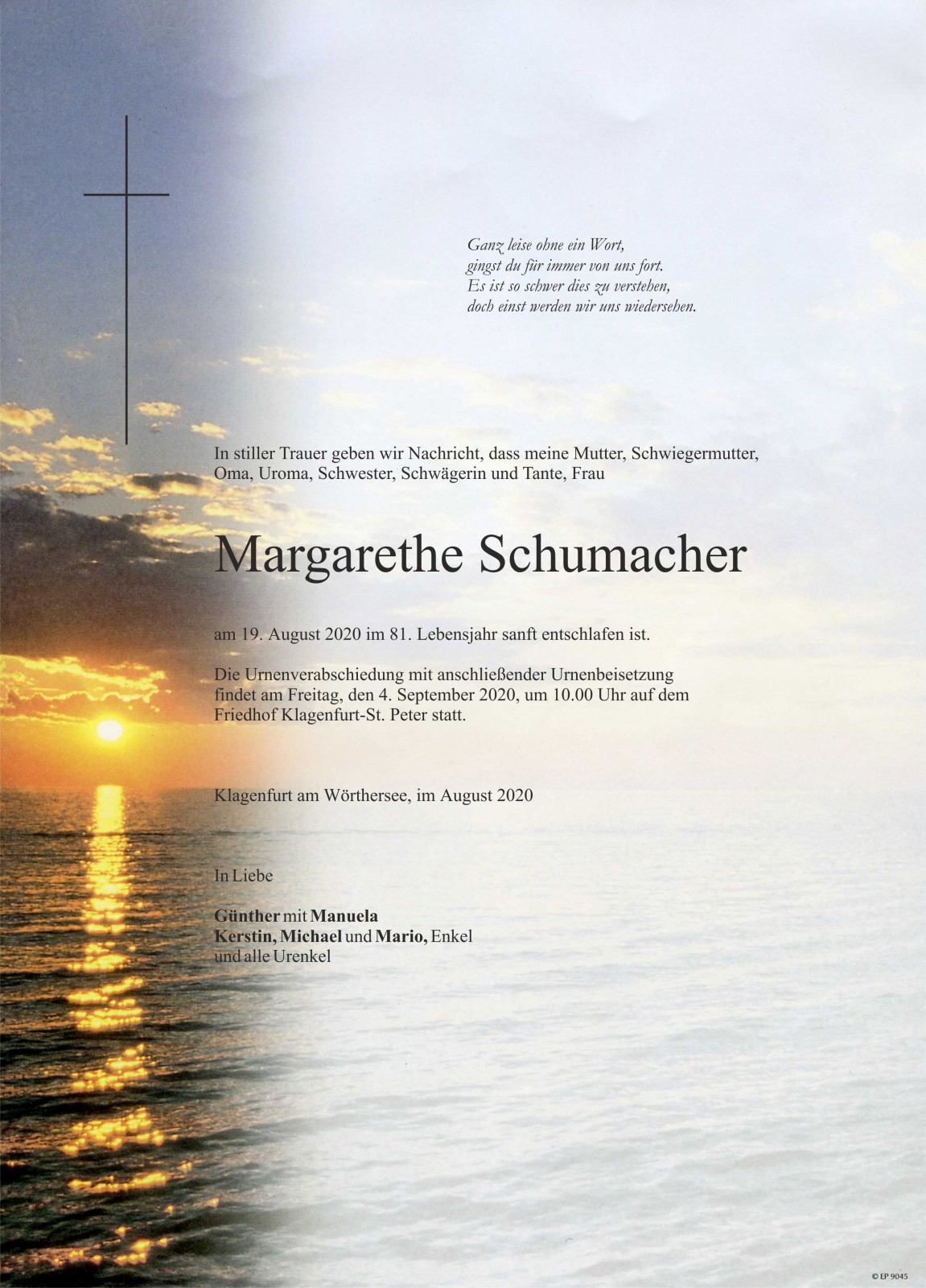 Parte Margarethe Schumacher