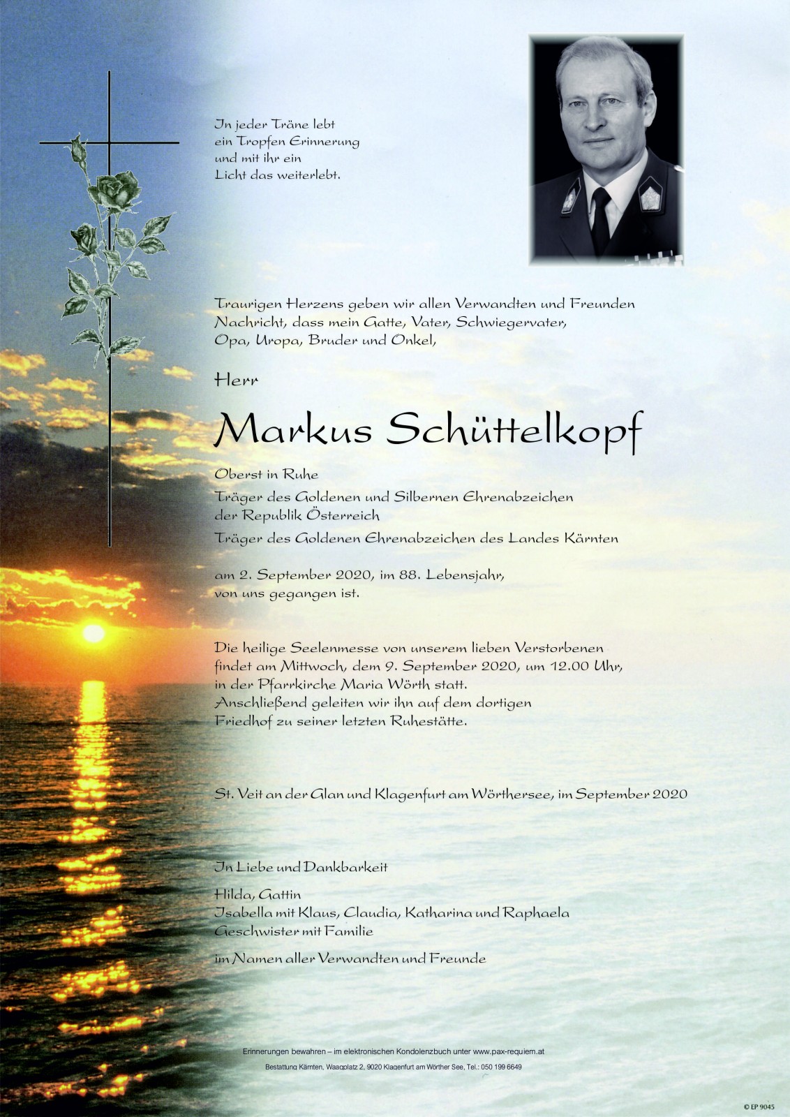Parte Oberst Markus Schüttelkopf