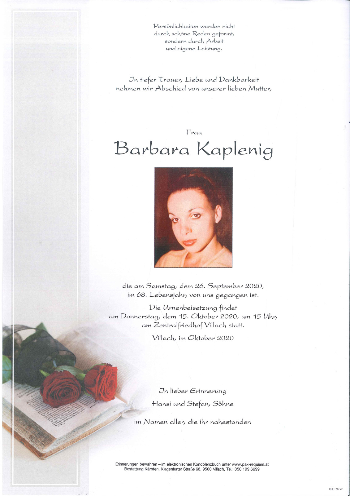 Parte Barbara Kaplenig