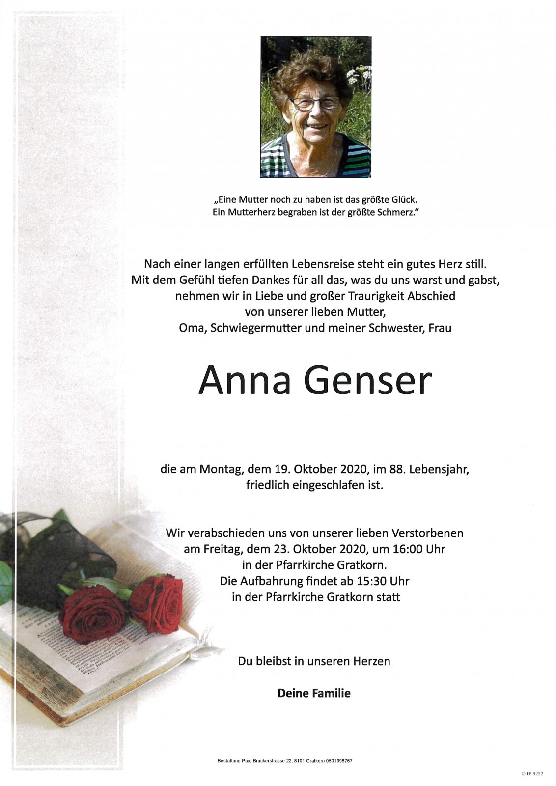 Parte Anna Genser