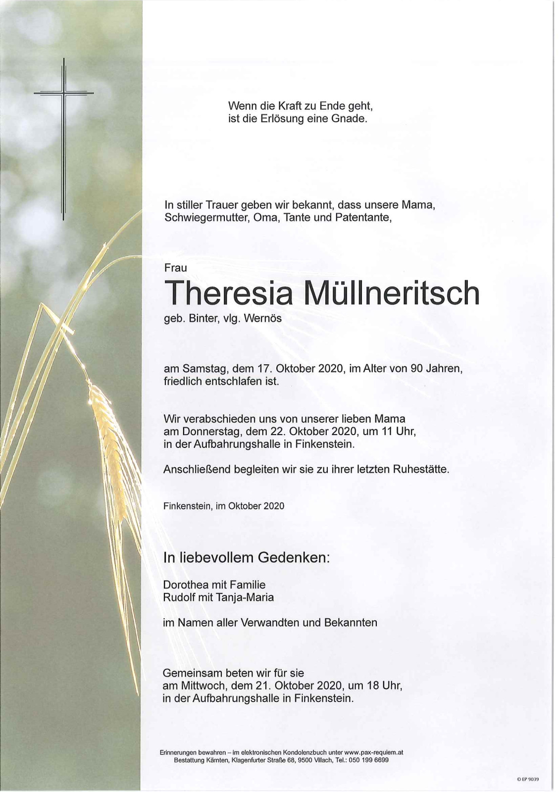 Parte Theresia Müllneritsch