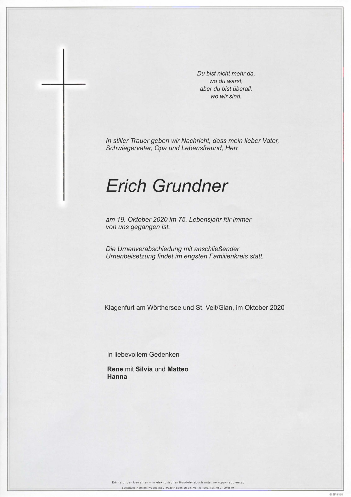 Parte Erich Grundner