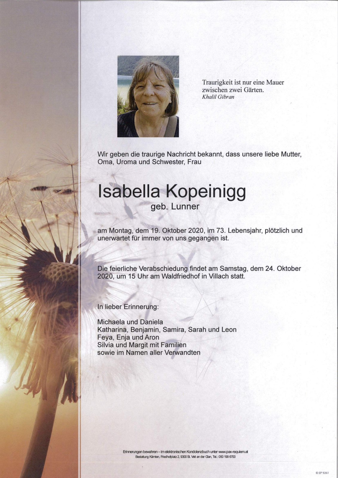 Parte Isabella Kopeinigg
