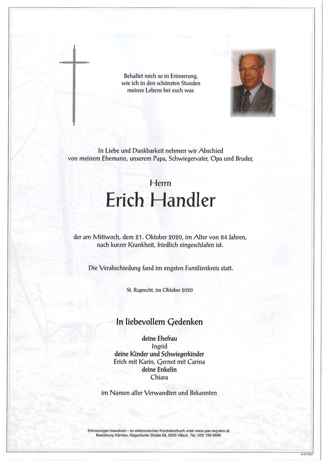 Parte Erich Handler