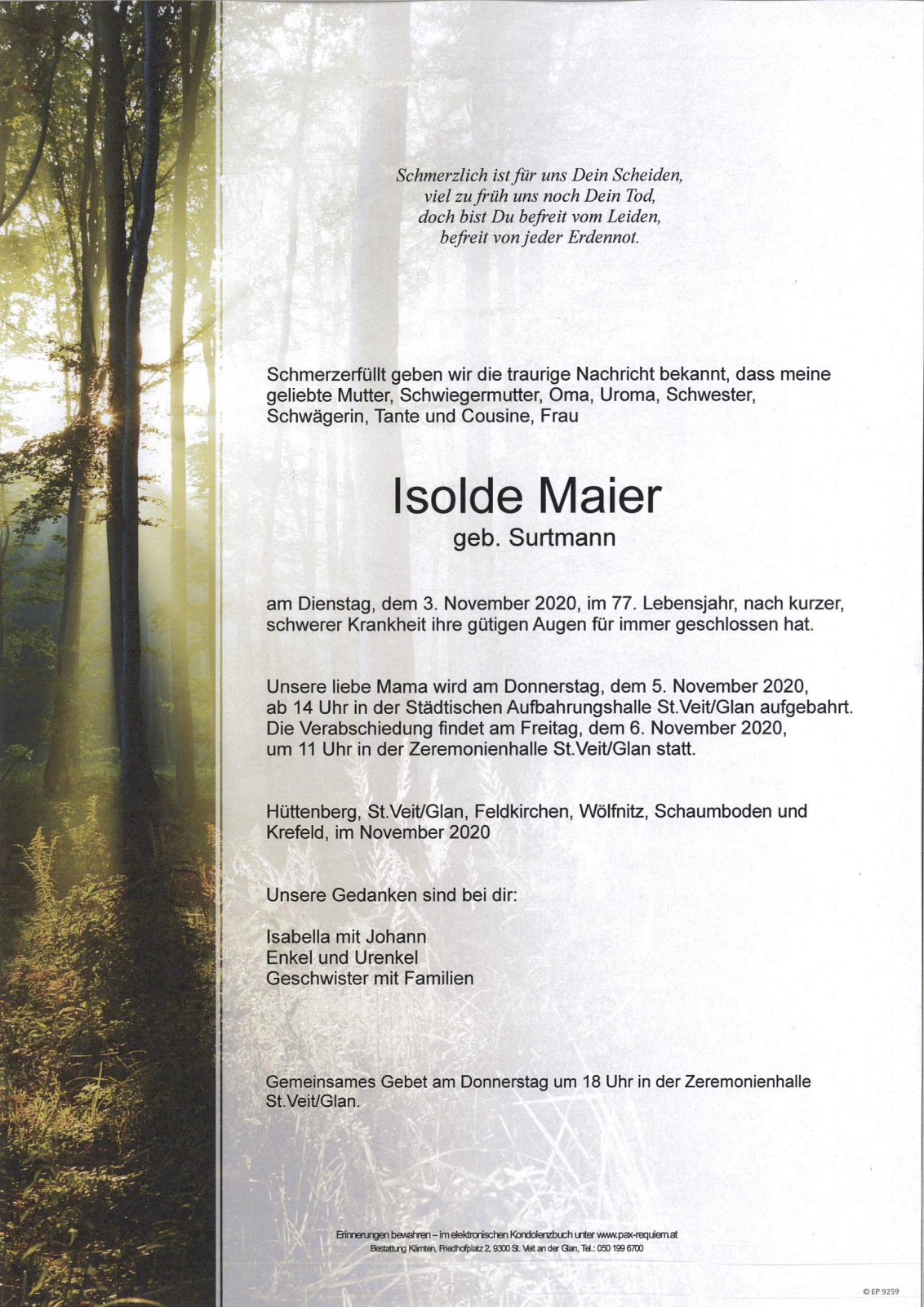 Parte Isolde Maier