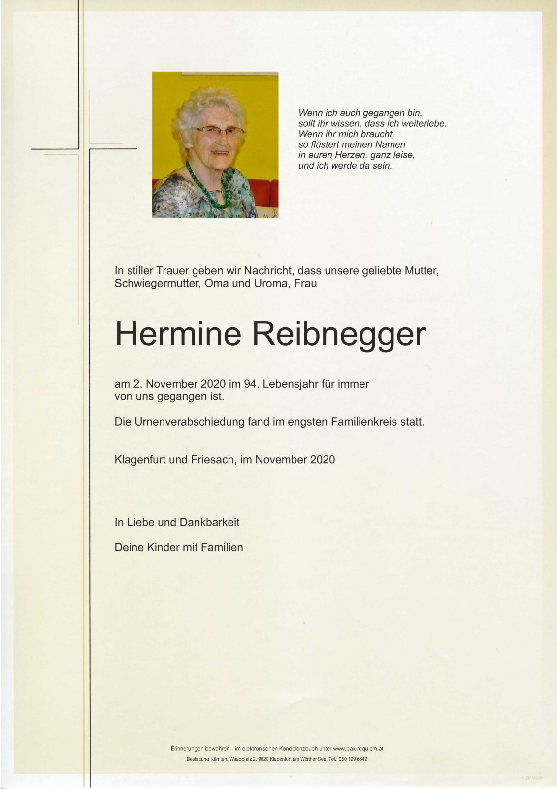 Parte Hermine Reibnegger
