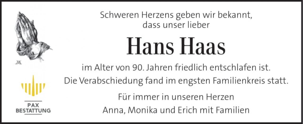 Parte Hans Haas