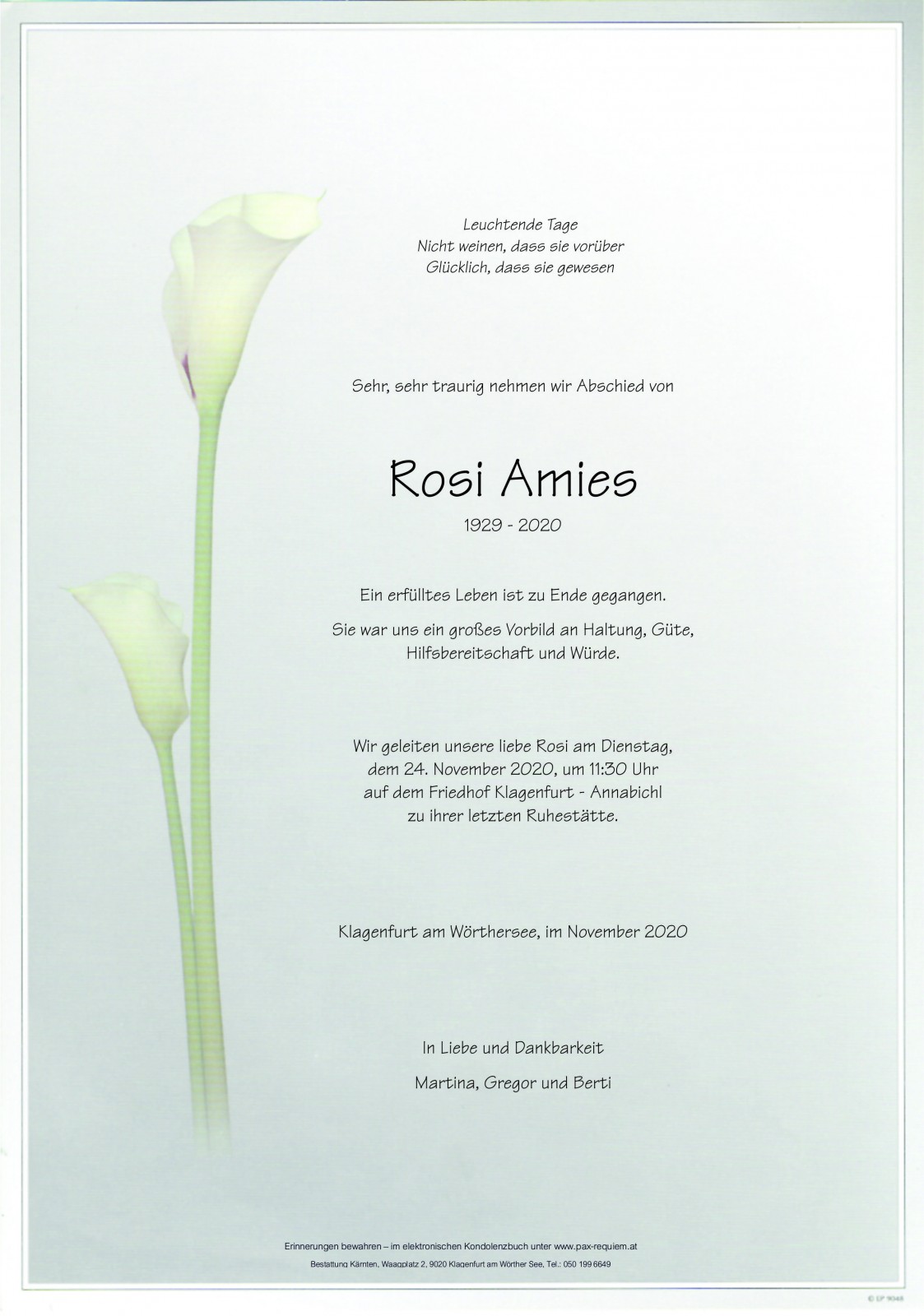 Parte Rosi Amies
