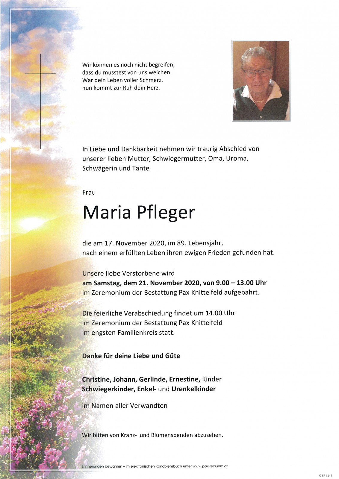 Parte Maria Pfleger