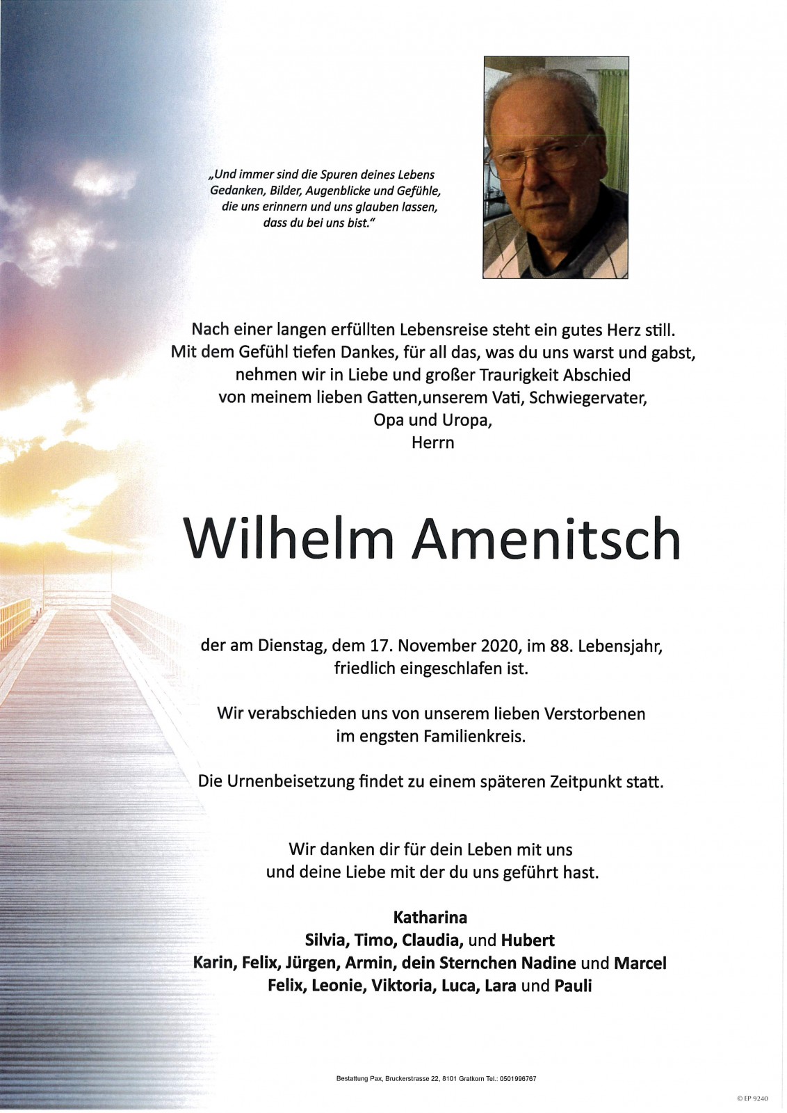 Parte Wilhelm Amenitsch
